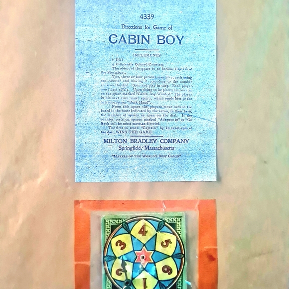 Professionally Framed Cabin Boy Board Game Circa 1901 - Picture 10 of 11